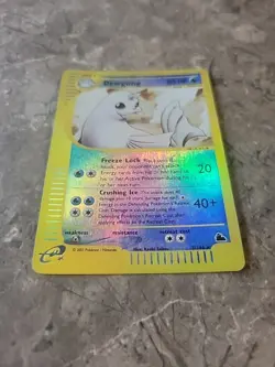 2003 Dewgong 7/144 Skyridge Reverse Holo Rare - Vintage Pokemon TCG LP - Image 2