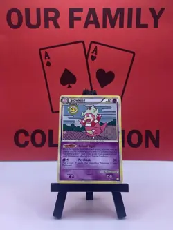 Slowking 12/123 Heartgold & Soulsilver Holo Swirl Rare Pokemon TCG 2010 LP - Image 1