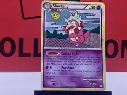 Slowking 12/123 Heartgold & Soulsilver Holo Swirl Rare Pokemon TCG 2010 LP - Image 4