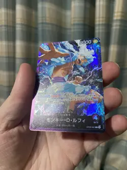 Monkey.D.Luffy OP09-061 L Purple Black One Piece card game Japanese NM! Rare! - Image 3