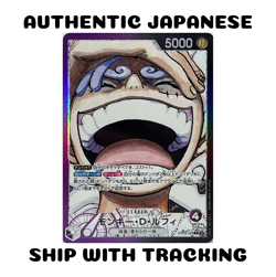 ONE PIECE TCG CARD GAME JAPANESE AUTHENTIC Luffy OP09-061 Leader Alt Art Manga - Image 1