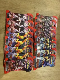 Pokemon TCG: Scarlet & Violet Destined Rivals Booster Pack Lot Of 16 New Sealed - Image 1