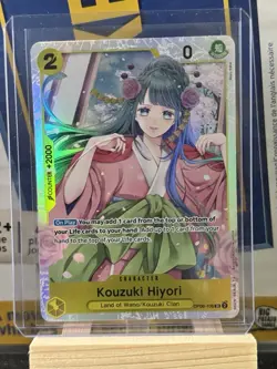 Kouzuki Hiyori English SR OP06-106 One Piece Card Game NM - Image 1