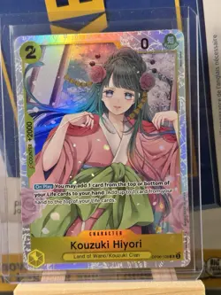 Kouzuki Hiyori English SR OP06-106 One Piece Card Game NM - Image 2