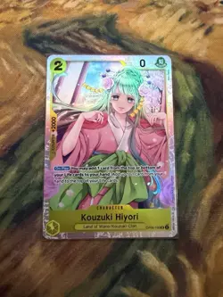Kouzuki Hiyori English SR OP06-106 One Piece Card Game NM - Image 1