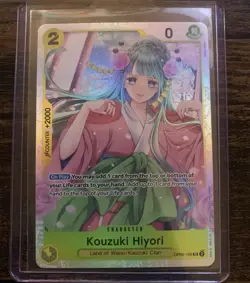 One Piece Card Game TCG - Kouzuki Hiyori OP06-106 SR English - Image 1
