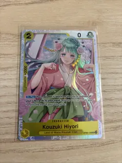 OP06-106 SR Kouzuki Hiyori English One Piece TCG Card Game - Image 1
