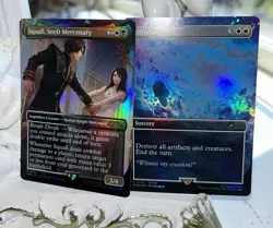 MTG Standard Showdown Promos Squall, SeeD Mercenary & Ultima Final Fantasy - Image 1