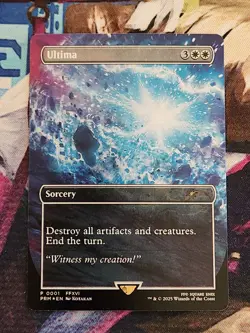 MTG - Ultima - Final Fantasy - Standard Showdown Promo FOIL NM - Image 1