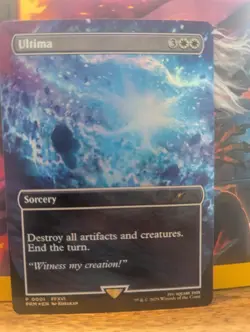 Ultima - Foil Borderless Final Fantasy Standard Showdown Promo MTG - Image 1