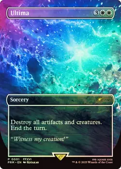MTG FOIL Ultima (FINAL FANTASY) (Standard Showdown) - Promo #001 - Image 1