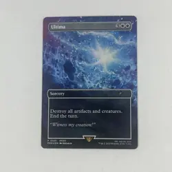 MTG Magic the Gathering SSP Standard Showdown Borderless Promo Foil #1 Ultima - Image 1