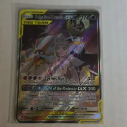 Pokemon Solgaleo & Lunala GX Tag Team Holo SM Cosmic Eclipse 216/236 Card - Image 1