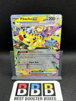 Pikachu ex 057/191 - Surging Sparks - NM Pokemon Card - Image 1