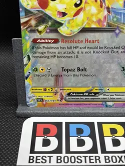 Pikachu ex 057/191 - Surging Sparks - NM Pokemon Card - Image 3
