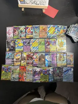 Huge Pokemon card lot All Rare / V/ex/vmax/AR/IR/SIR/SAR/SR 100+ CARDS - Image 1