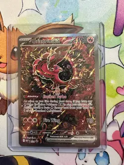 Oricorio EX #24 Mega Evolution Phantasmal Flames Black Star Promo Card NM - Image 1