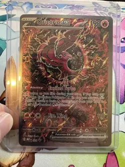 Oricorio EX #24 Mega Evolution Phantasmal Flames Black Star Promo Card NM - Image 3