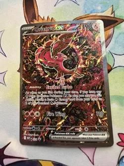 Oricorio EX #24 Mega Evolution Phantasmal Flames Black Star Promo Card NM - Image 5