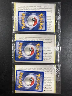 3x Marill Pokemon TCG Black Star PROMO Pokemon Card #29 SEALED Neo Genesis WOTC - Image 3