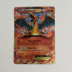 Charizard EX XY17 Black Star Promo 2014 Pokemon TCG Card - Rare Card MP - Image 1