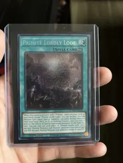 Yu-Gi-Oh! TCG Primite Lordly Lode BLMM-EN172 Secret Rare 1st Edition Holo Card - Image 1