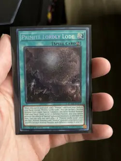 Yu-Gi-Oh! TCG Primite Lordly Lode BLMM-EN172 Secret Rare 1st Edition Holo Card - Image 2