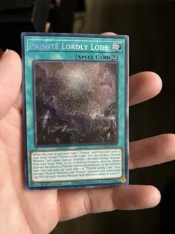 Yu-Gi-Oh! TCG Primite Lordly Lode BLMM-EN172 Secret Rare 1st Edition Holo Card - Image 3
