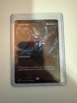 Grave Pact (Anime Borderless) 0073 [Wilds of Eldraine: Enchanting Tales] NM - Image 3