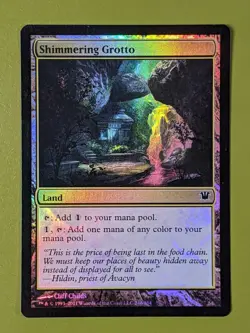 FOIL Shimmering Grotto x1 Innistrad 1x Magic the Gathering MTG - Image 1