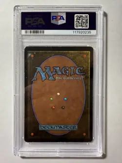 Weakness BETA 1993 MTG Magic the Gathering Vintage PSA 4 VG-EX - Image 3