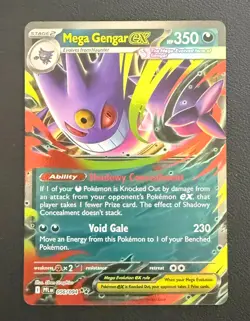 Mega Gengar EX 056/094 Double Rare Holo - Pokemon Phantasmal Flames PFL NM - Image 1
