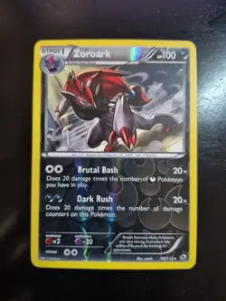 Pokemon TCG Zoroark 90/113 Reverse Holo Legendary Treasures LP - Image 1