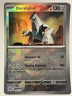 Duraludon PokeBall Pattern 069/131 Sv: Prismatic Evolutions Holo Pokemon TCG - Image 1