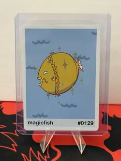 🐟Magicfish (Magikarp) #129 - Set Hit Holo - Gen 1 Pookiemoot Fan Art - Pokemon - Image 2