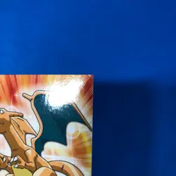 2000 Topps Pokemon TV Animation Series Black Logo #06 Charizard vtg - Image 3