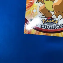 2000 Topps Pokemon TV Animation Series Black Logo #06 Charizard vtg - Image 4