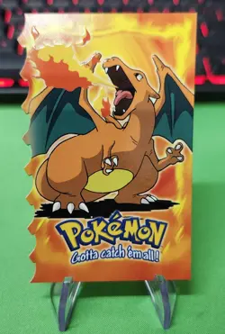 Pokemon Charizard #06 Die-Cut Topps LP - Image 1