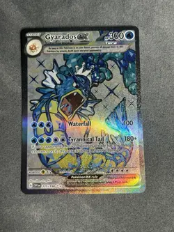 Pokemon TCG Gyarados EX Ultra Rare Holo Scarlet & Violet SVI Base Set 225/198 - Image 1