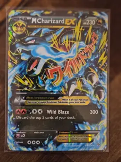 M Charizard EX Pokemon XY Flashfire #69 - Image 1
