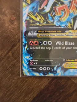 M Charizard EX Pokemon XY Flashfire #69 - Image 5