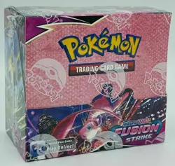 Pokemon TCG Fusion Strike Booster Box 36 Packs Sword & Shield New Factory Sealed - Image 1