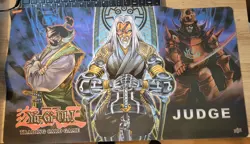 Yu-Gi-Oh Playmat Six Samurai JUDGE Playmat Konami Upper Deck - Image 1