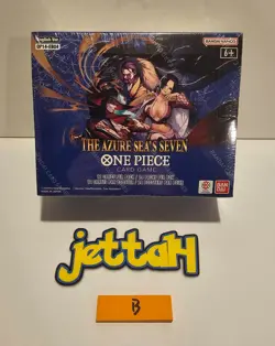 One Piece TCG OP-14 The Azure Sea's Seven Booster Box (English) NEW/SEALED! (B) - Image 2