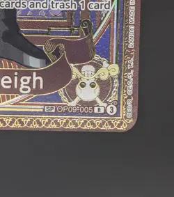 One piece - Silvers Rayleigh (SP) - OP09-005 - A Fist of Divine Speed (OP11) - Image 4