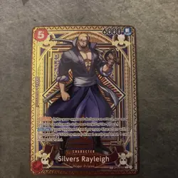 One Piece Silvers Rayleigh OP11 OP09-005 SP/R Parallel a Fist of Divine Speed - Image 1