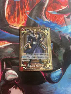 One Piece Silvers Rayleigh OP11 OP09-005 SP/R Parallel a Fist of Divine Speed - Image 1