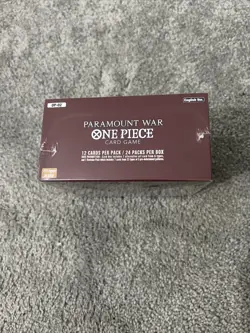 ONE PIECE TCG BOOSTER BOX ENGLISH Paramount War FACTORY SEALED OP02 (1ST PRINT) 811039039080 - Image 2