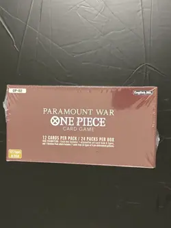 One Piece TCG - Paramount War (OP-02) Factory Sealed Booster Box - Brown Bottom - Image 4