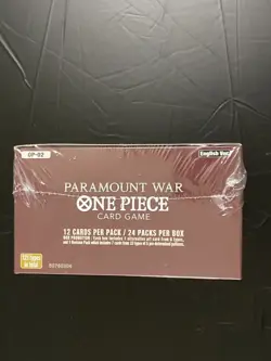 One Piece TCG - Paramount War (OP-02) Factory Sealed Booster Box - Brown Bottom - Image 5